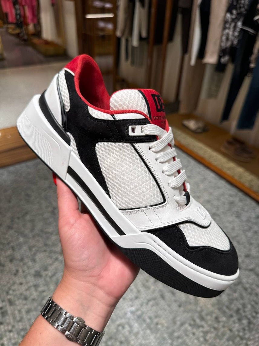 DOLCE & GABBANA Sneakers front view - Men's luxury Shoes