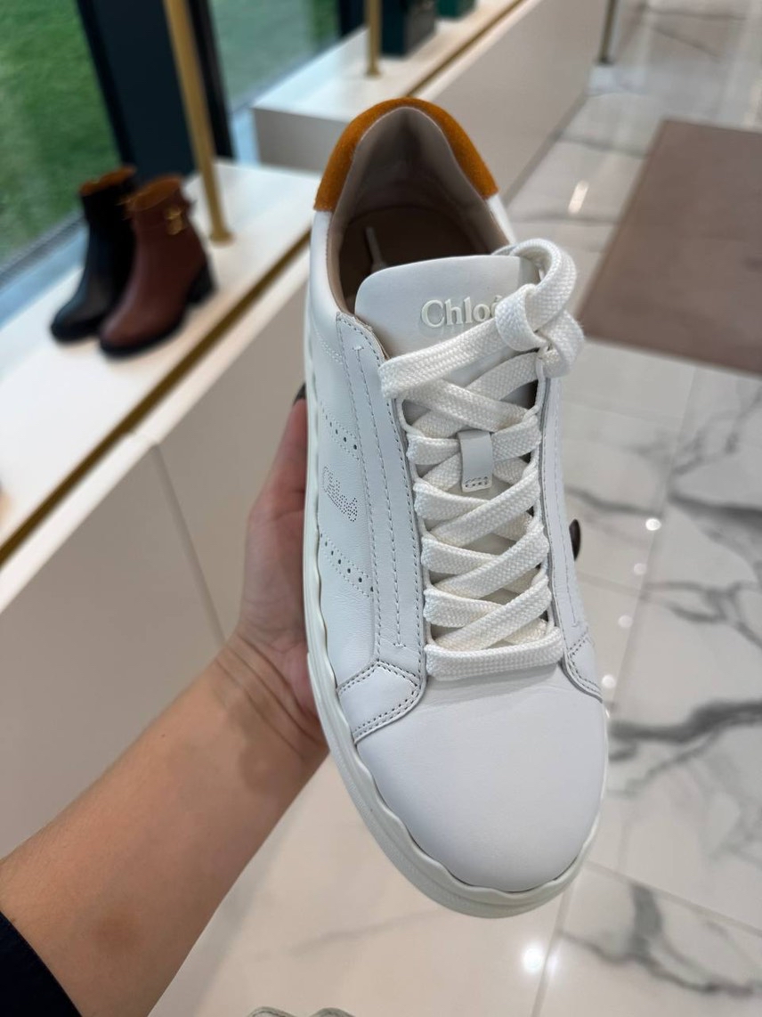 CHLOE Sneakers side view - Women's luxury Shoes