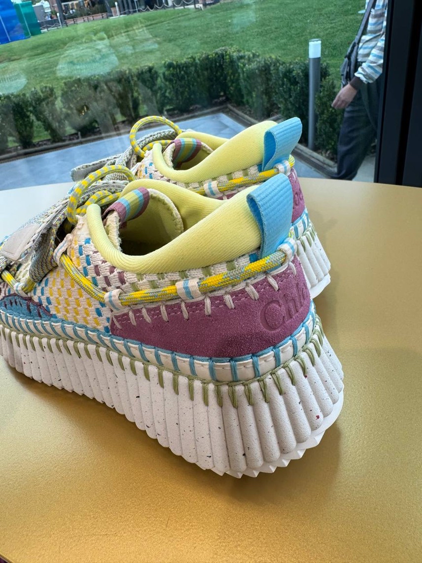 CHLOE Sneakers side view - Women's luxury Shoes