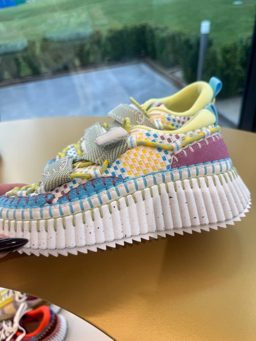 CHLOE Sneakers side view - Women's luxury Shoes