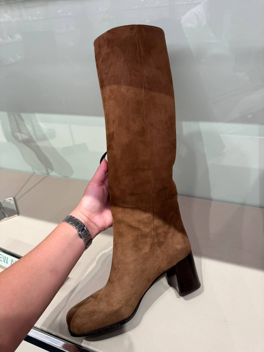 PRADA Boots side view - Women's luxury Shoes