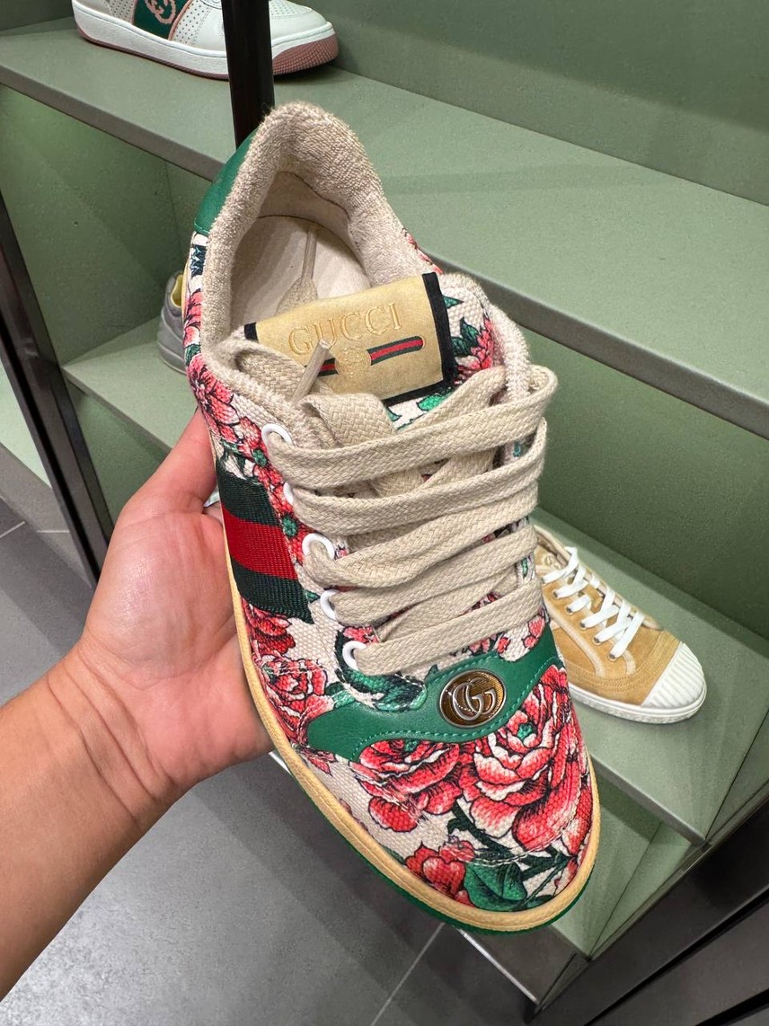 GUCCI Sneakers side view - Women's luxury Shoes