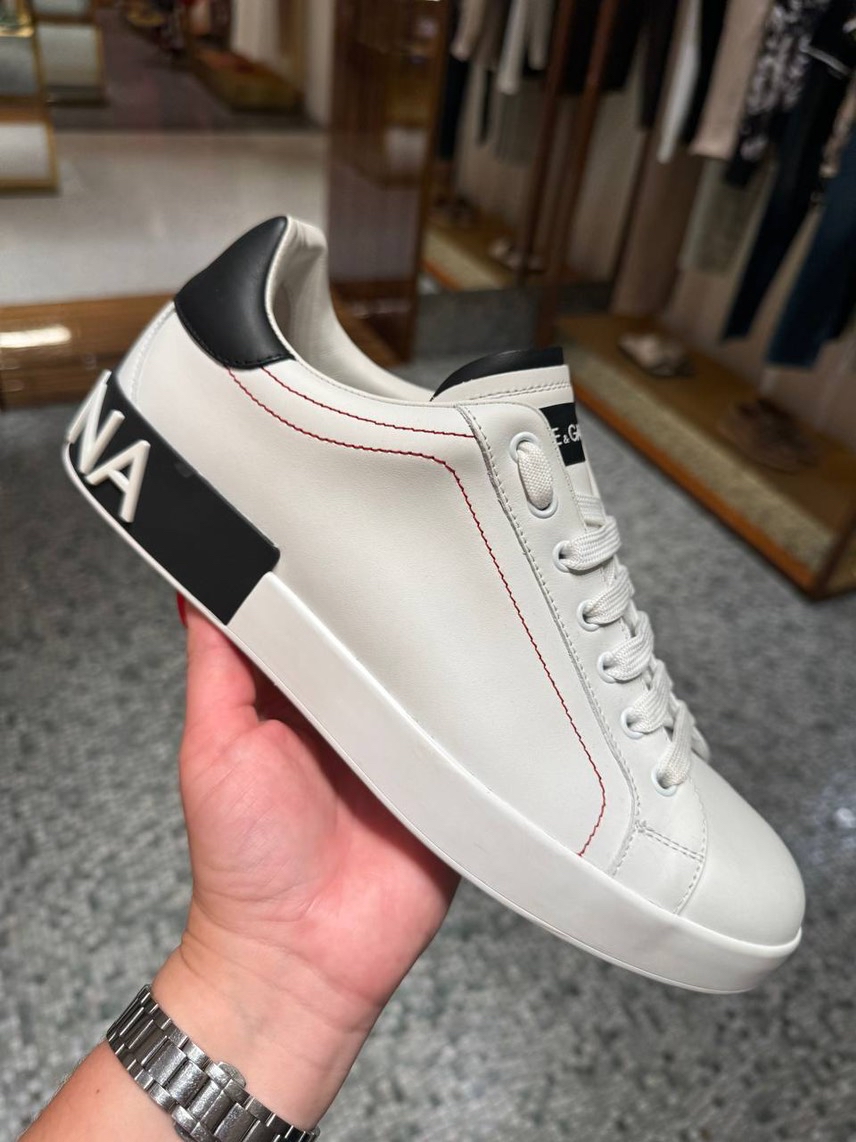 DOLCE & GABBANA Sneakers front view - Men's luxury Shoes
