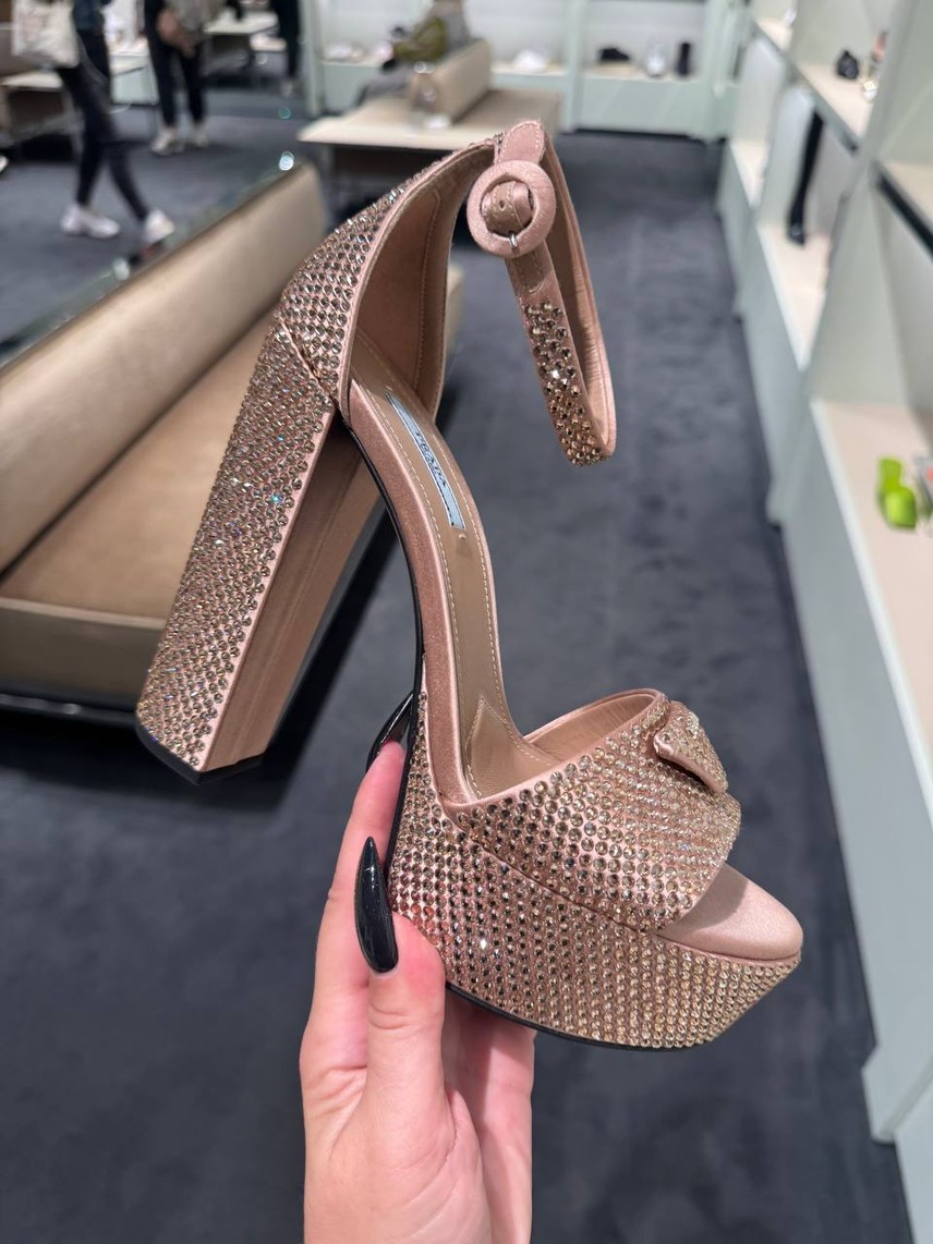 PRADA Sandals front view - Women's luxury Shoes