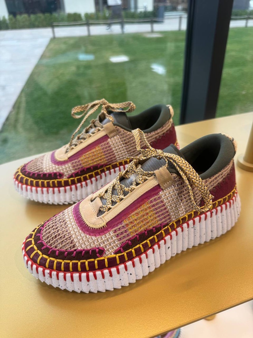 CHLOE Sneakers side view - Women's luxury Shoes