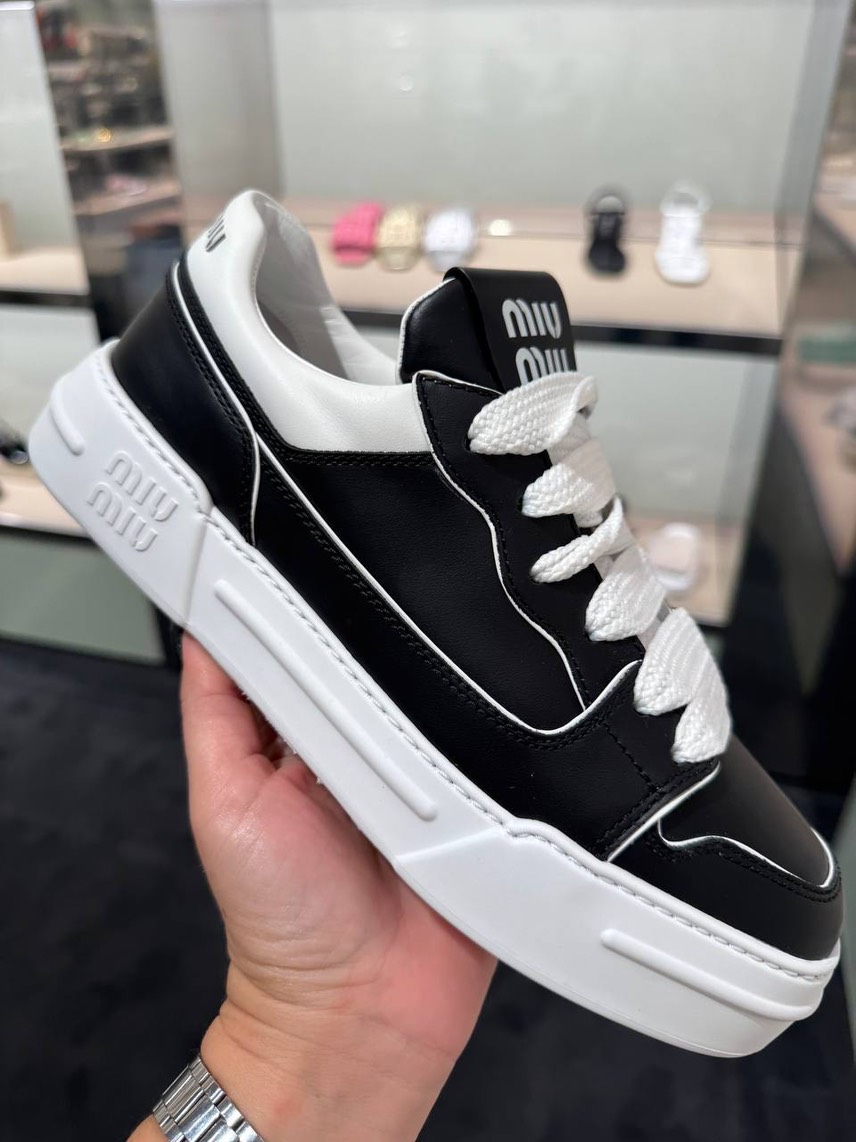 MIU MIU Sneakers front view - Women's luxury Shoes