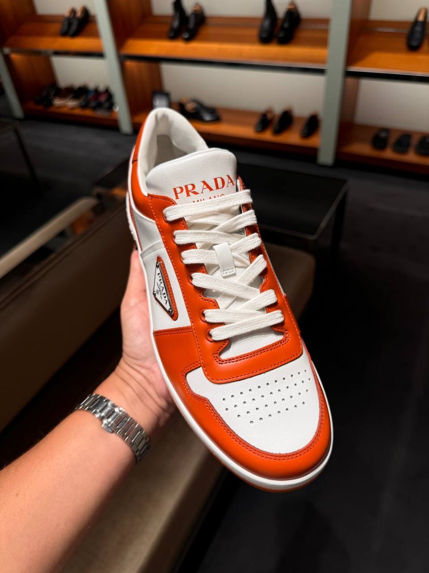PRADA Sneakers side view - Men's luxury Shoes