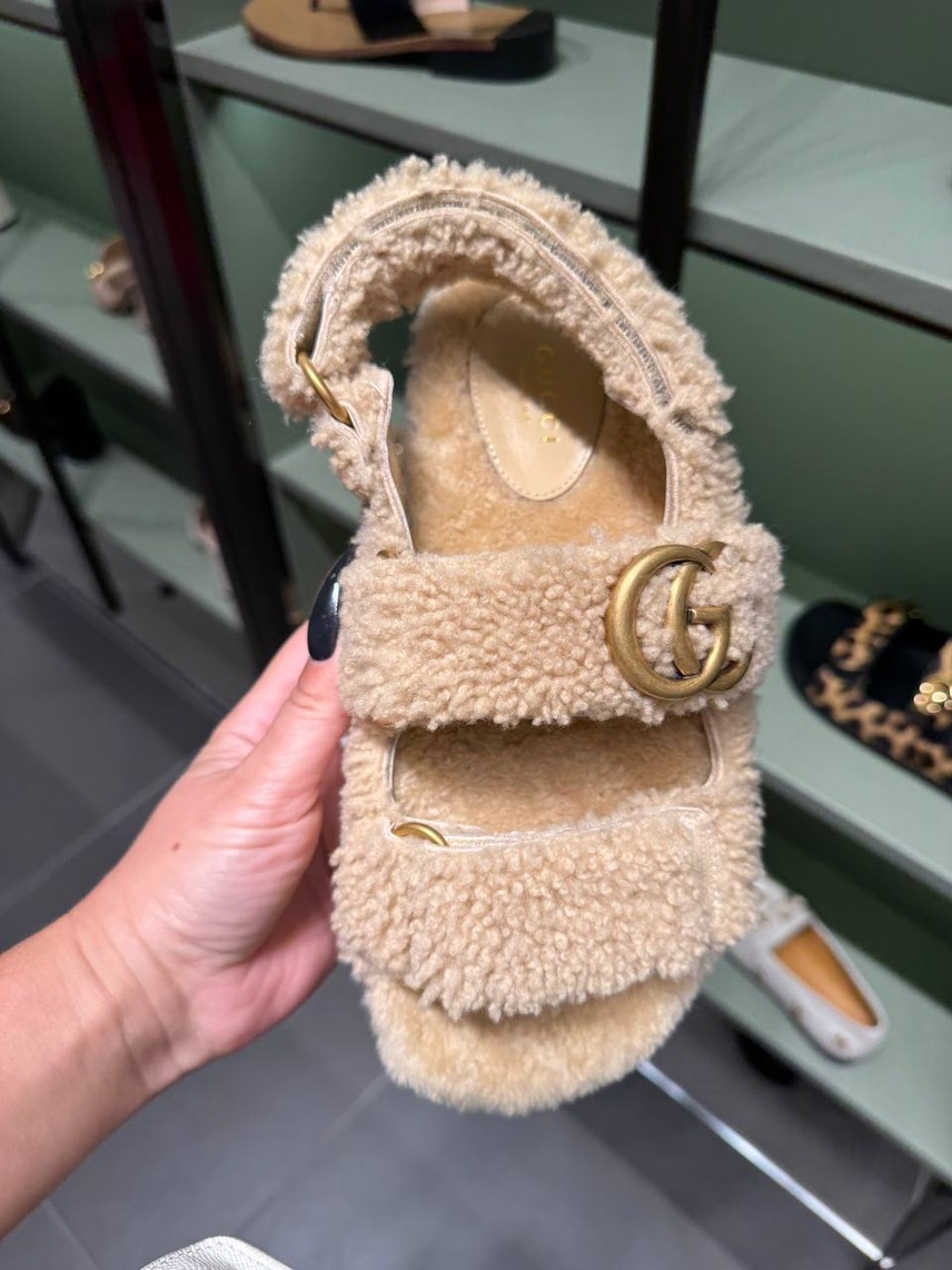GUCCI Sandals side view - Women's luxury Shoes