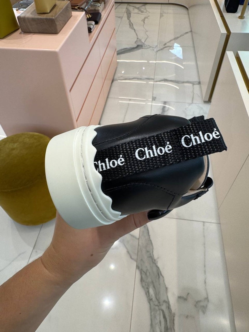 CHLOE Sneakers side view - Women's luxury Shoes