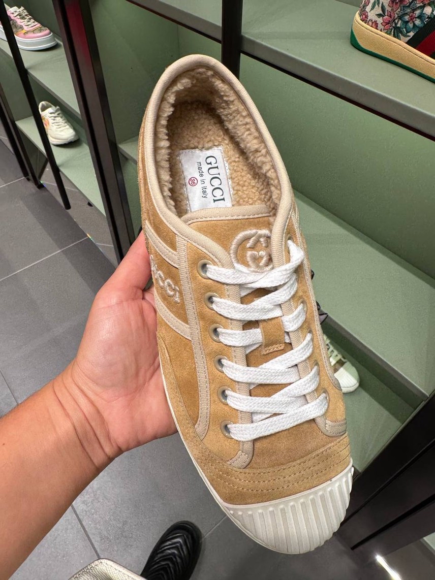 GUCCI Sneakers side view - Women's luxury Shoes