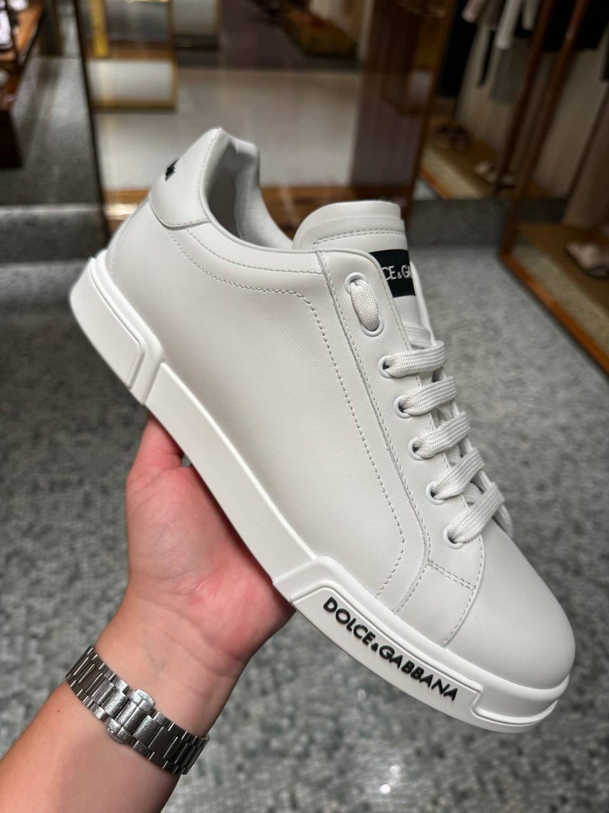 DOLCE & GABBANA Sneakers front view - Men's luxury Shoes