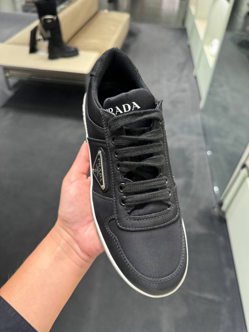 PRADA Sneakers side view - Women's luxury Shoes