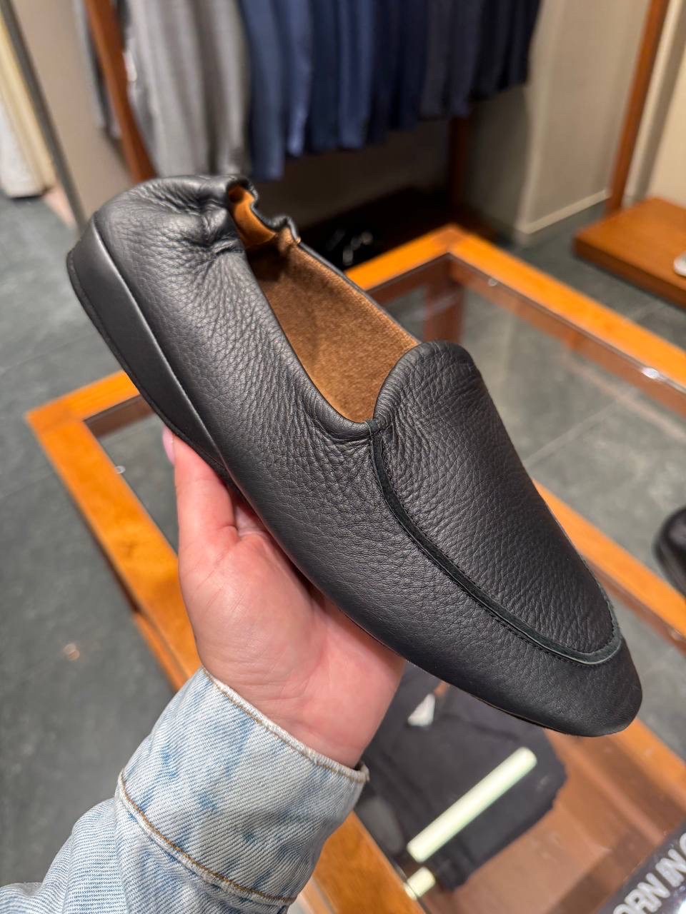 ERMENEGILDO ZEGNA Slides front view - Men's luxury Shoes
