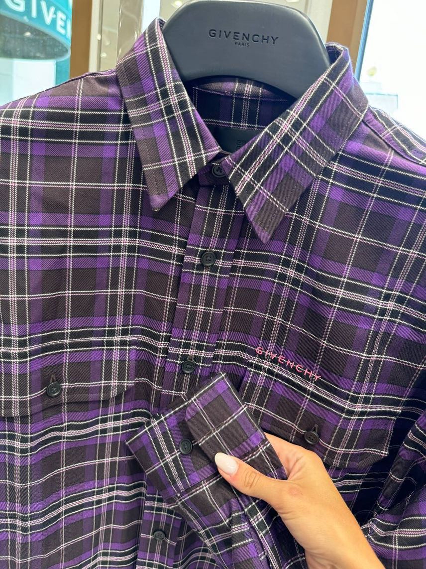 GIVENCHY Shirts side view - Men's luxury Clothes