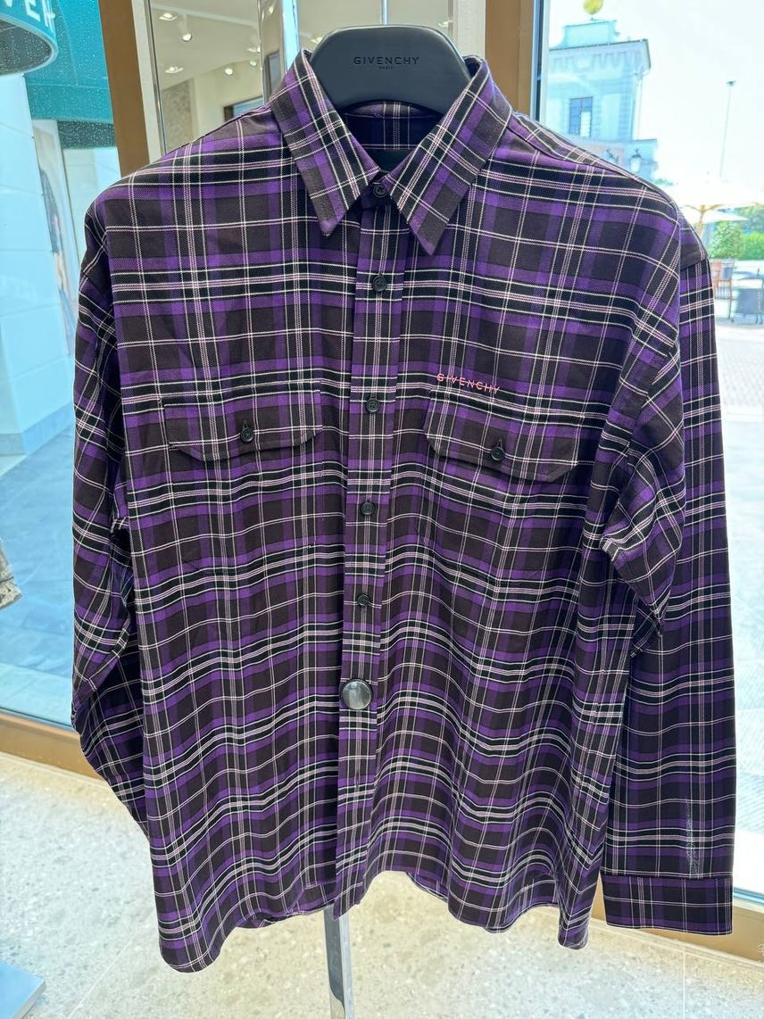 GIVENCHY Shirts front view - Men's luxury Clothes
