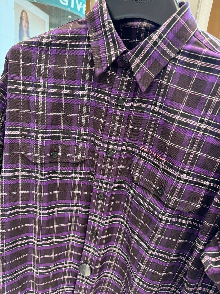 GIVENCHY Shirts side view - Men's luxury Clothes