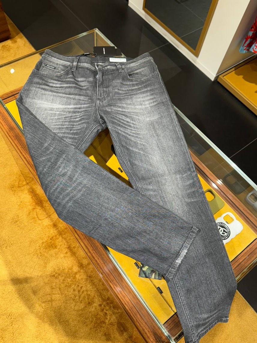DOLCE & GABBANA Denim side view - Men's luxury Clothes