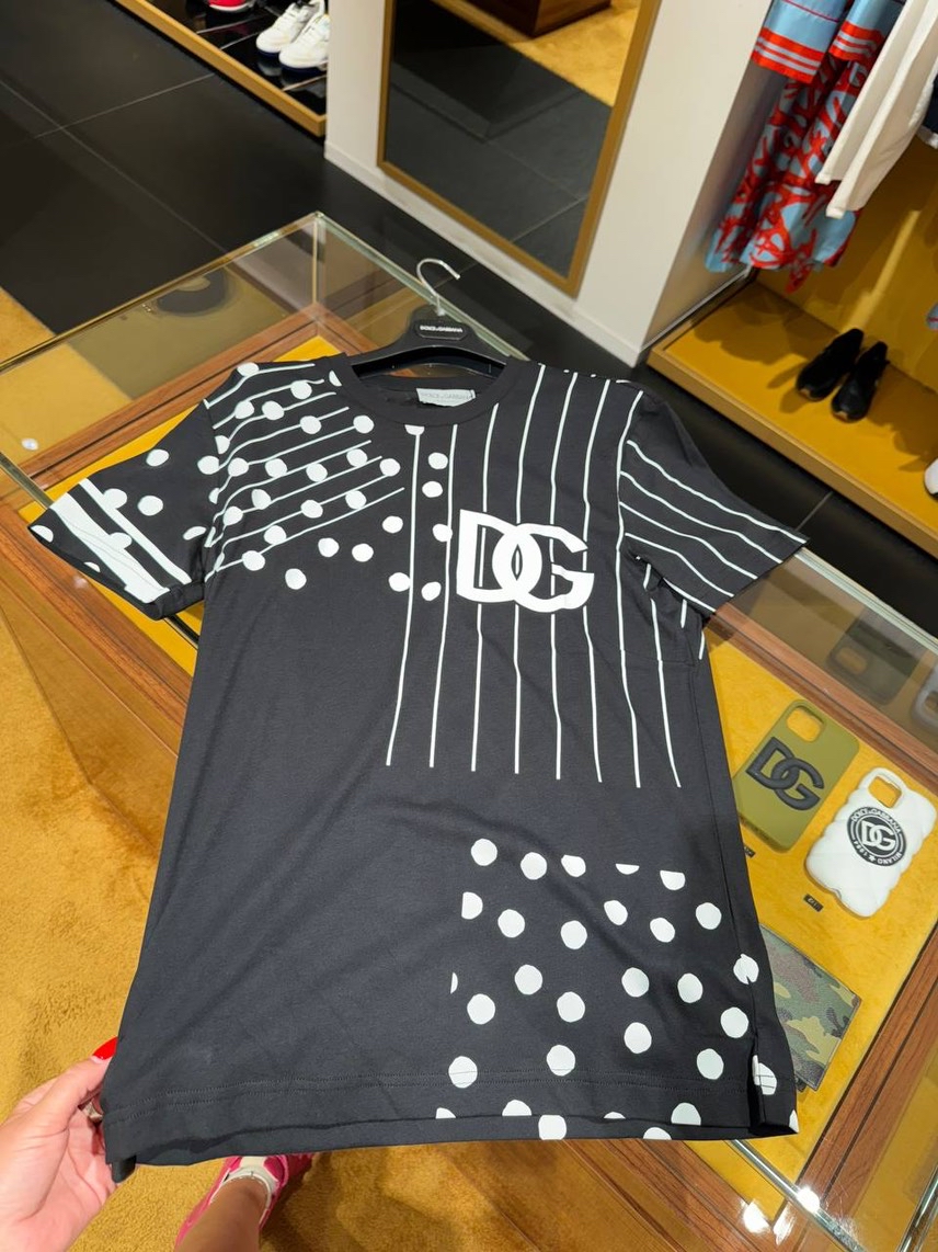 DOLCE & GABBANA T-shirt and Polo front view - Men's luxury Clothes