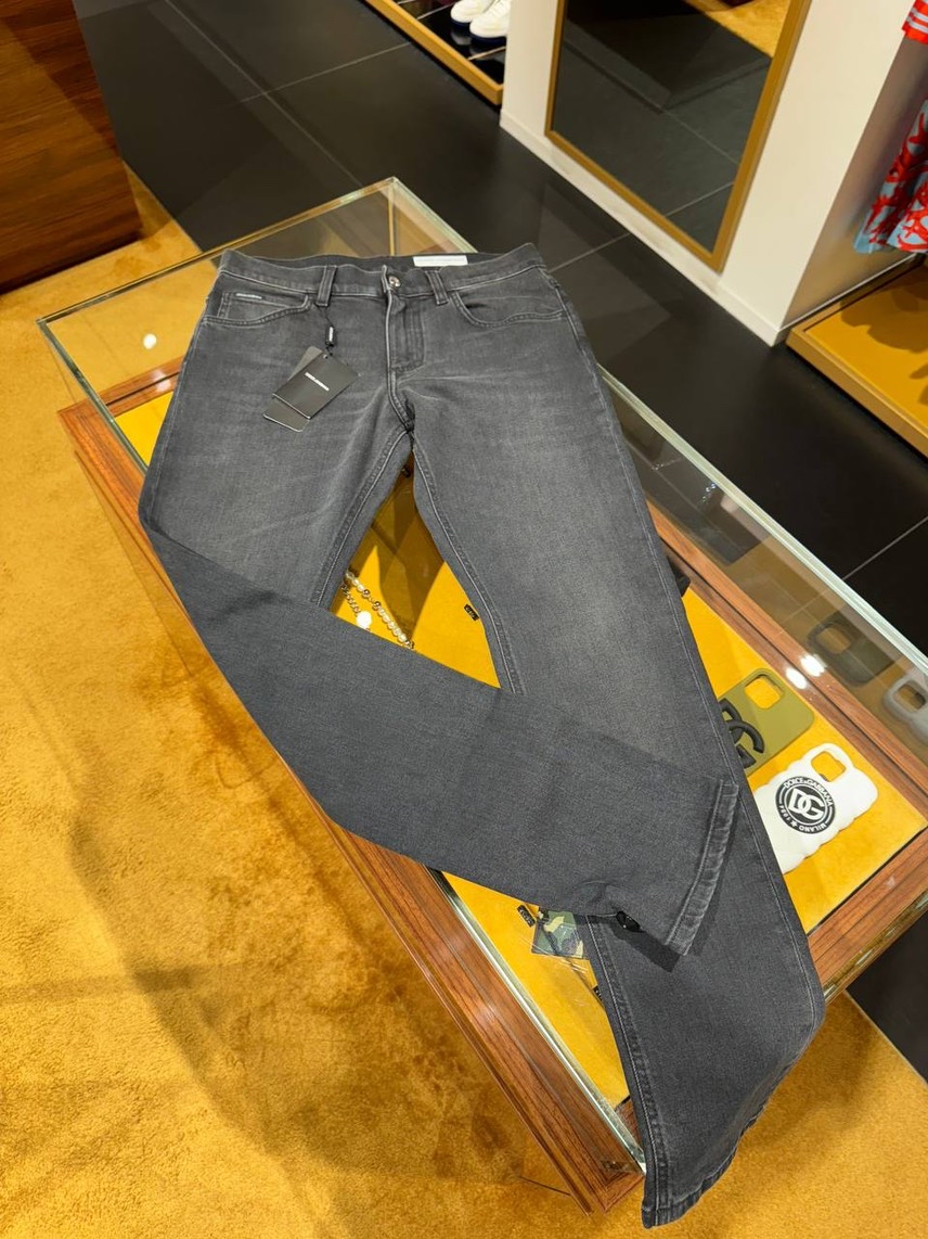 DOLCE & GABBANA Denim side view - Men's luxury Clothes