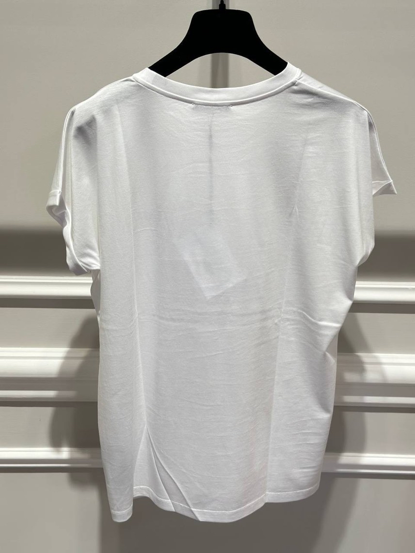 BALMAIN T-shirt and Polo side view - Women's luxury Clothes
