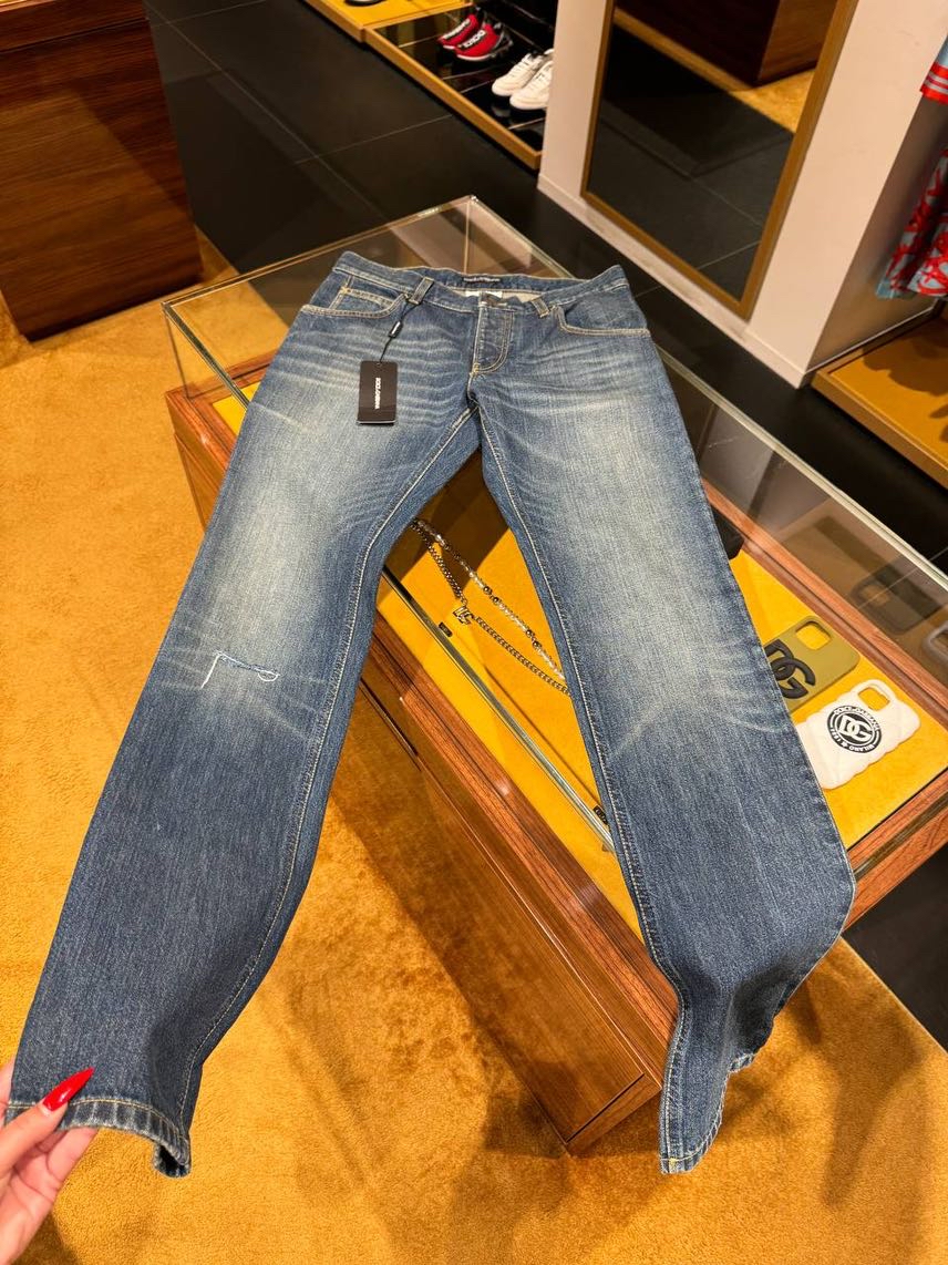DOLCE & GABBANA Denim front view - Men's luxury Clothes