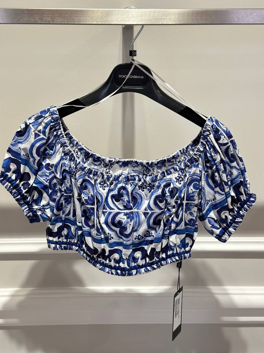 DOLCE & GABBANA Tops front view - Women's luxury Clothes