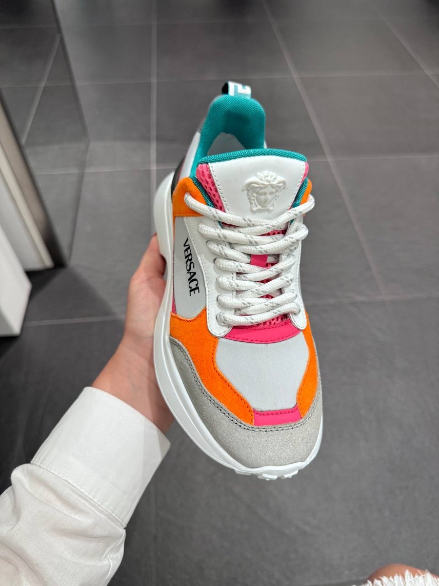 VERSACE Sneakers side view - Women's luxury Shoes
