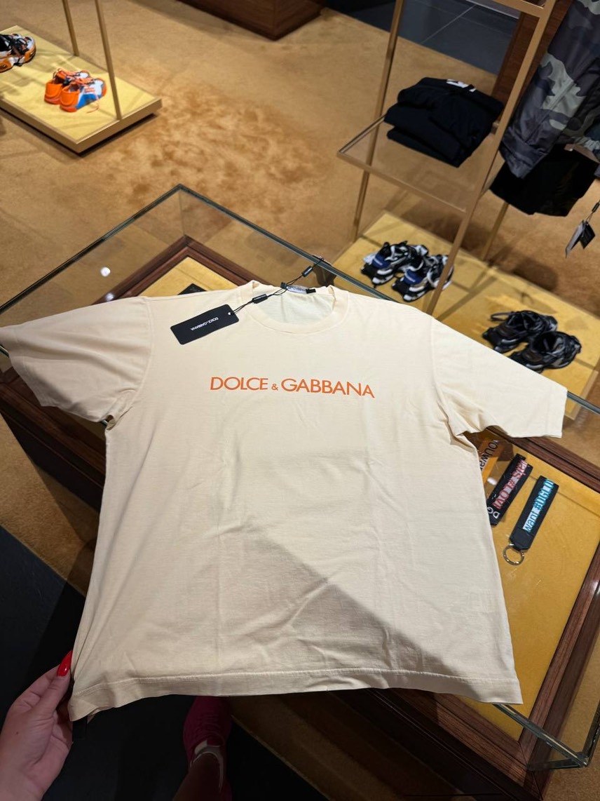 DOLCE & GABBANA T-shirt and Polo front view - Men's luxury Clothes