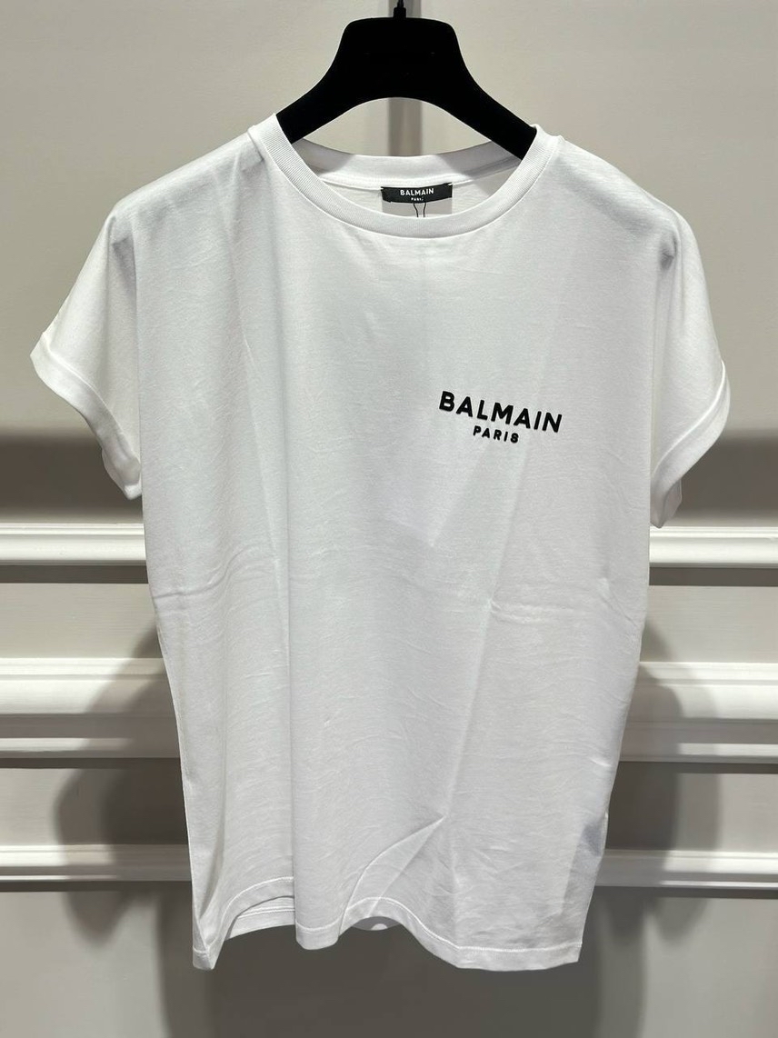 BALMAIN T-shirt and Polo front view - Women's luxury Clothes