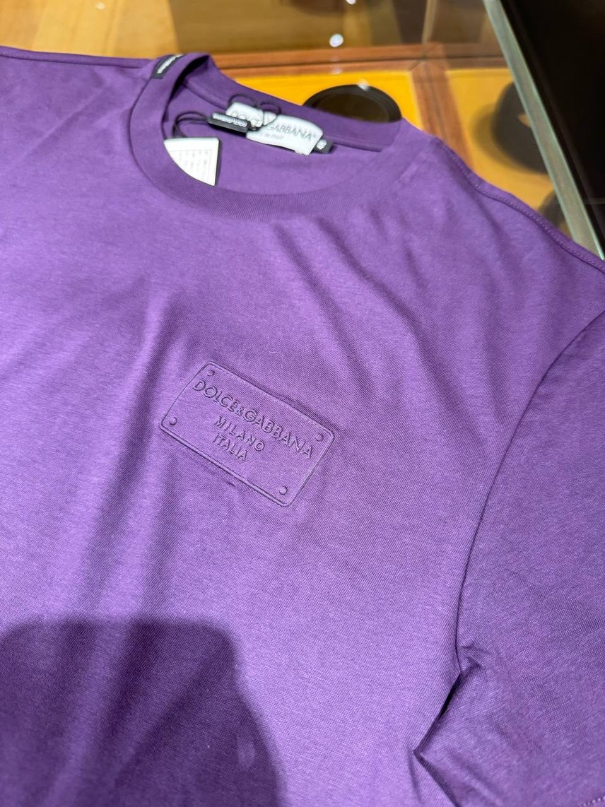 DOLCE & GABBANA T-shirt and Polo side view - Men's luxury Clothes