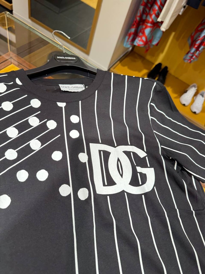 DOLCE & GABBANA T-shirt and Polo side view - Men's luxury Clothes