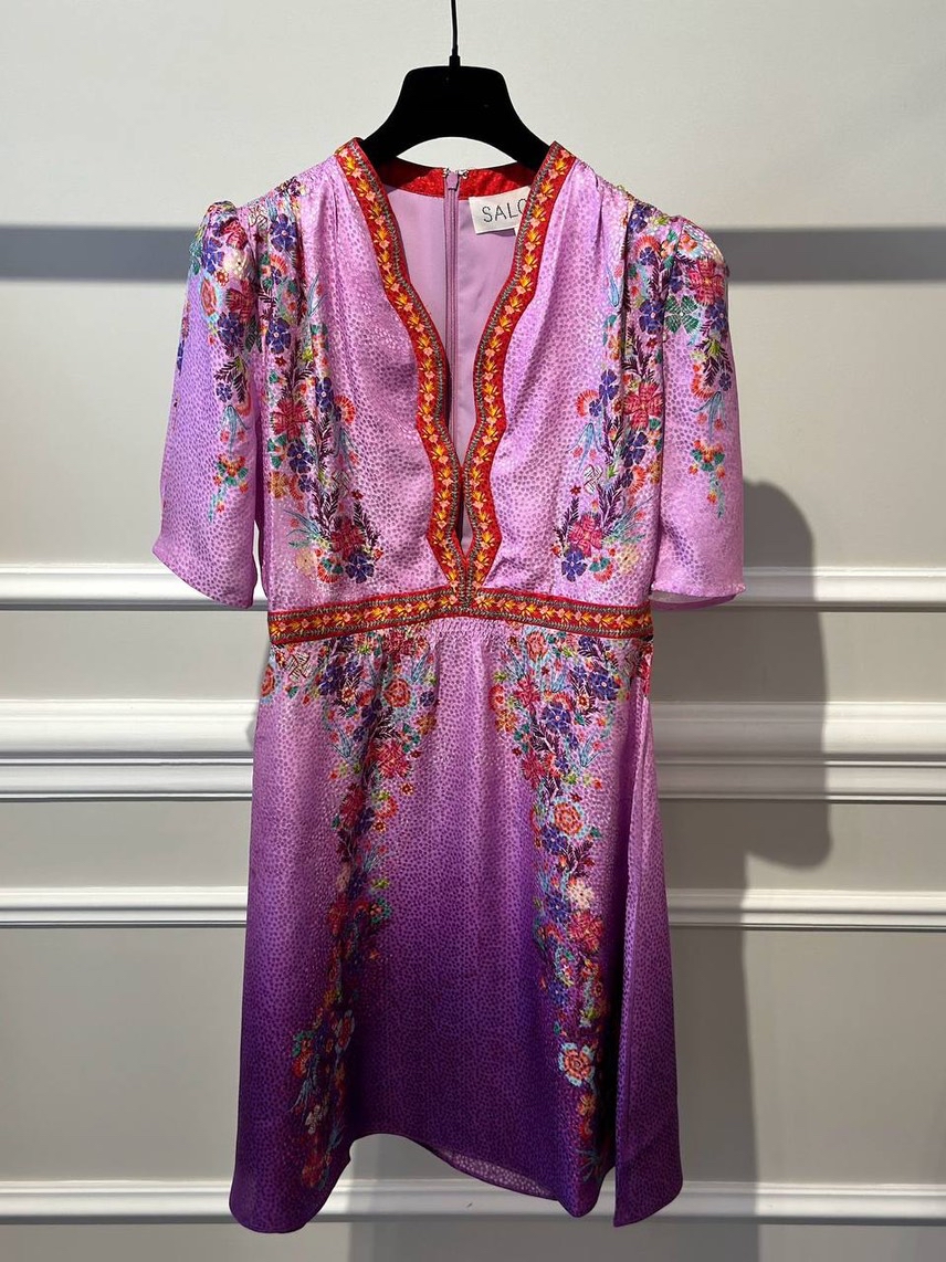 SALONI Dresses front view - Women's luxury Clothes