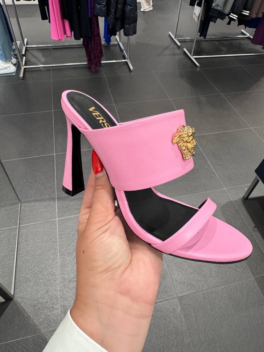 VERSACE Sandals front view - Women's luxury Shoes