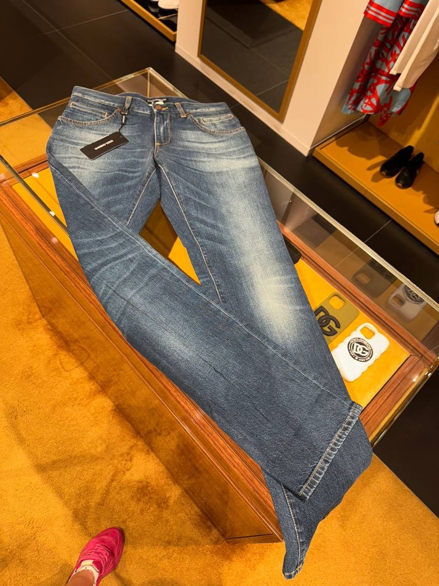 DOLCE & GABBANA Denim front view - Men's luxury Clothes