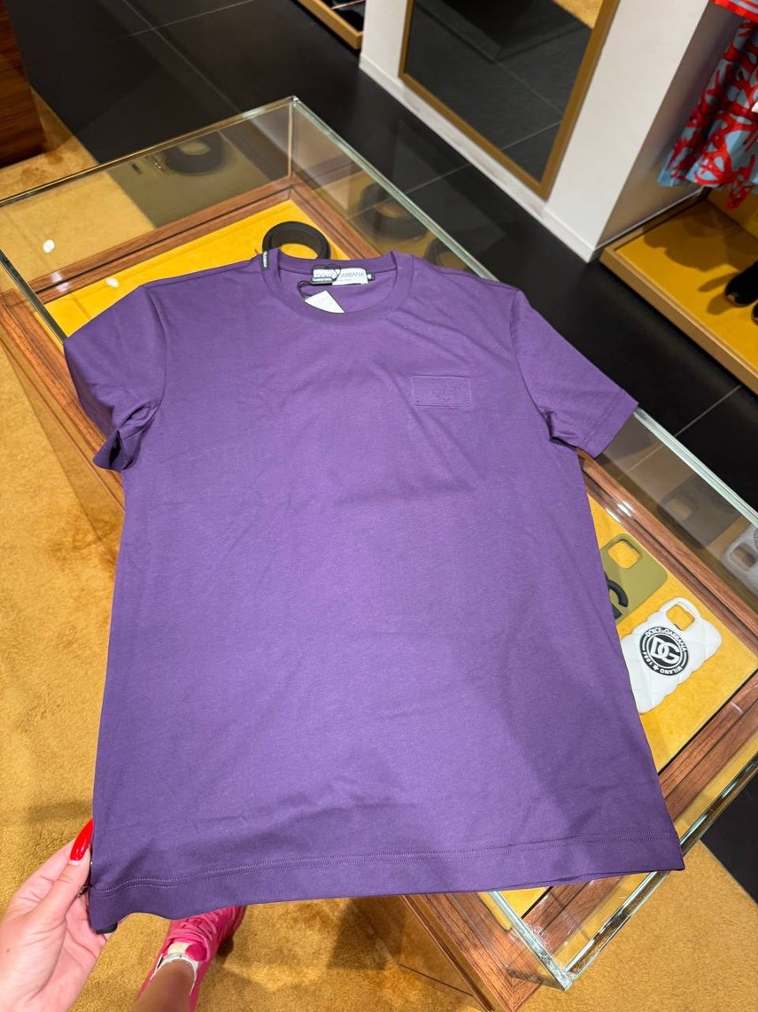 DOLCE & GABBANA T-shirt and Polo front view - Men's luxury Clothes
