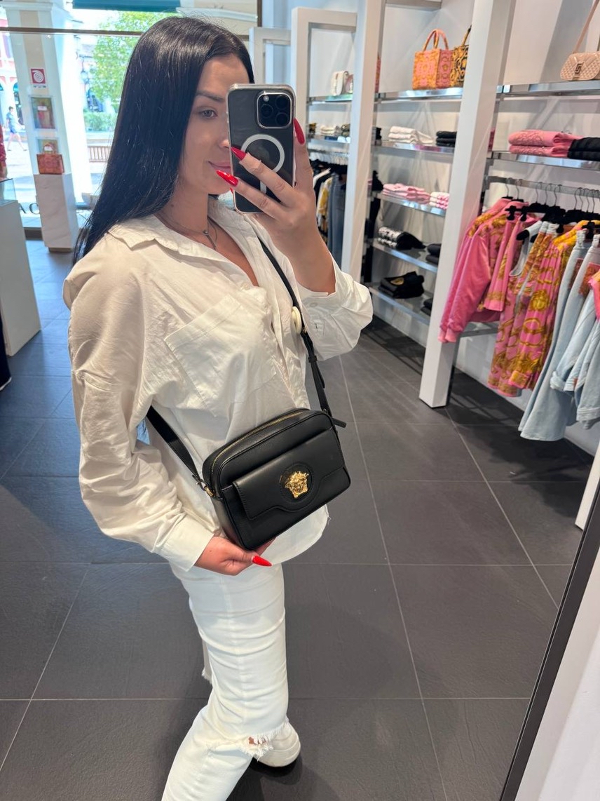 VERSACE Crossbody bags side view - Women's luxury Bags