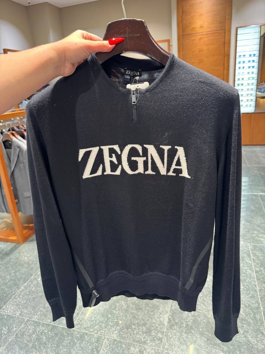 ZEGNA Knitwear front view - Men's luxury Clothes
