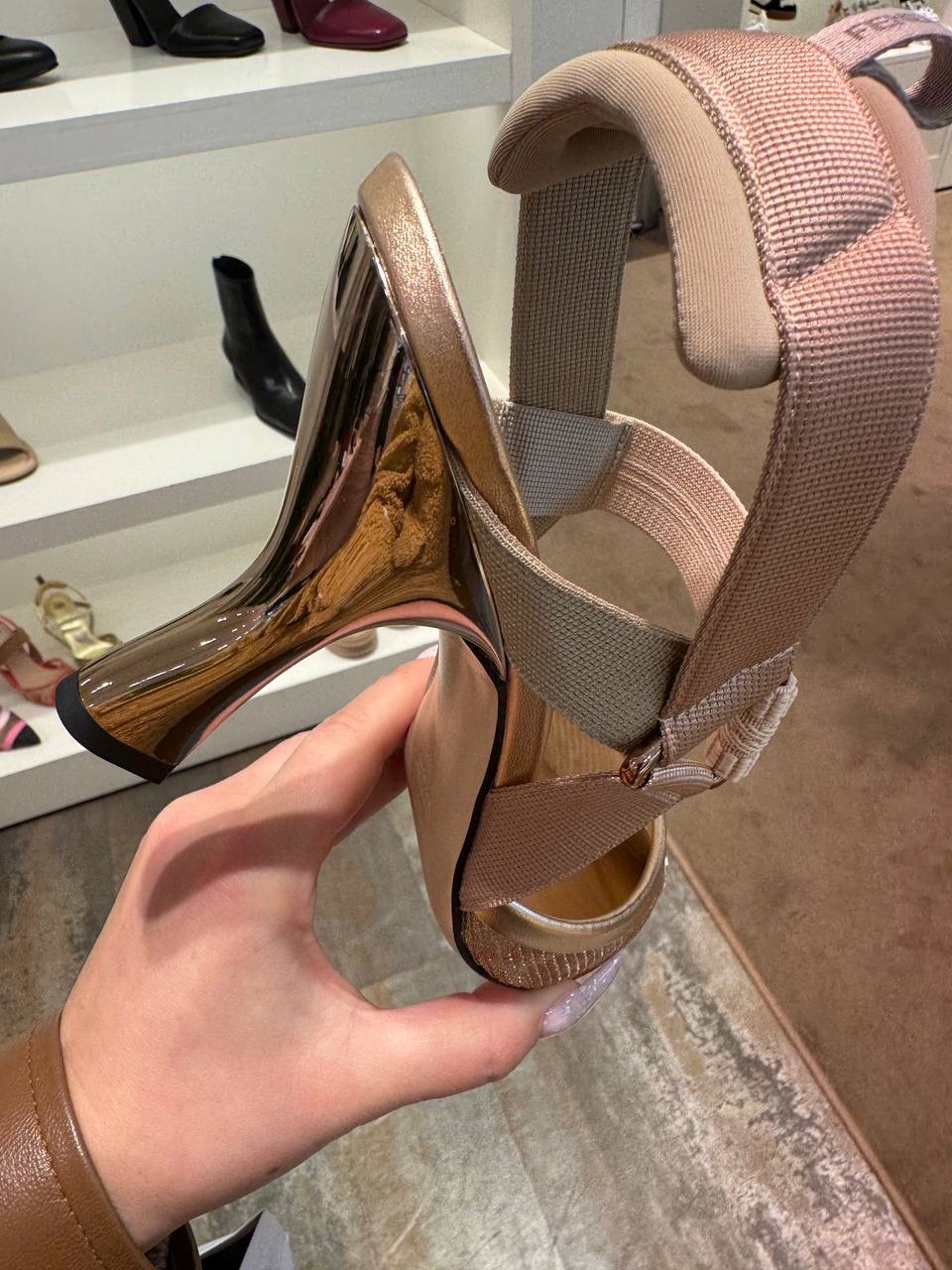 FENDI Sandals side view - Women's luxury Shoes