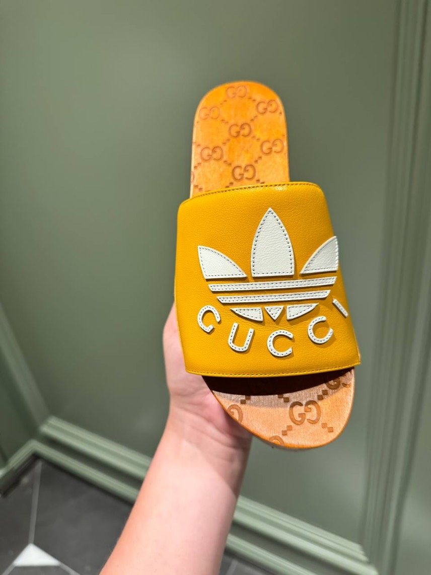 GUCCI Sandals side view - Women's luxury Shoes