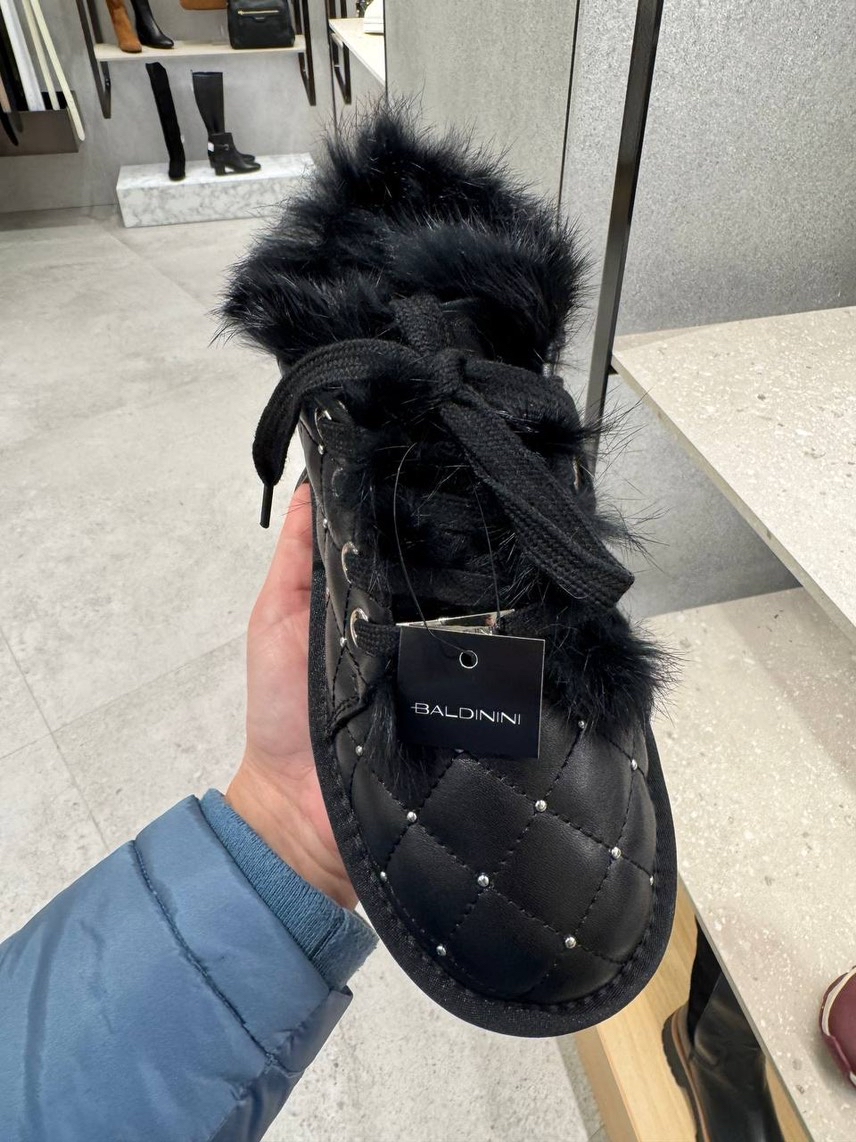 BALDININI Boots side view - Women's luxury Shoes