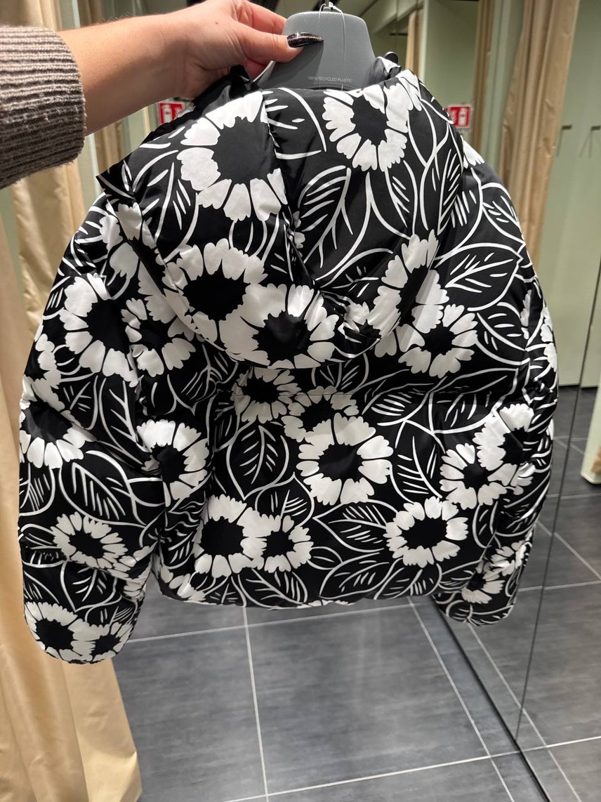 PRADA Down jacket side view - Women's luxury Clothes