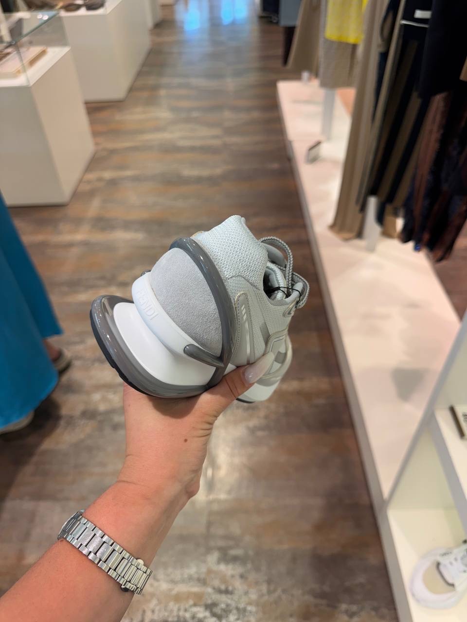 FENDI Sneakers side view - Women's luxury Shoes