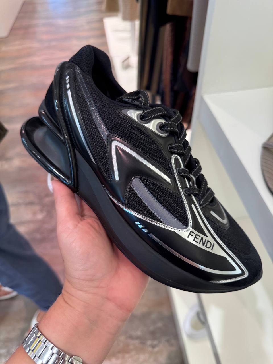 FENDI Sneakers front view - Women's luxury Shoes
