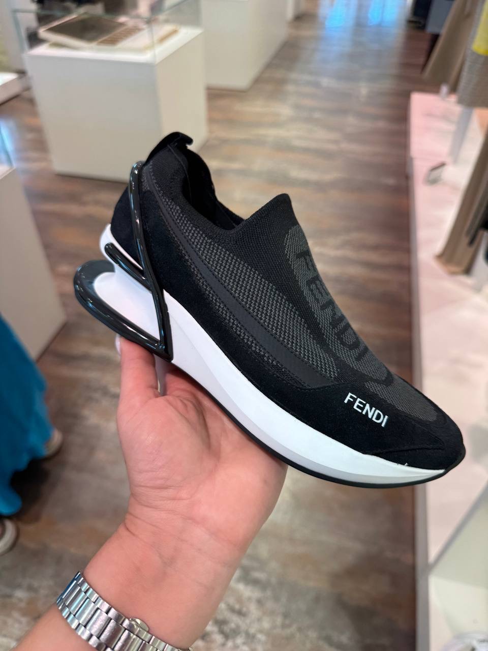FENDI Sneakers front view - Women's luxury Shoes