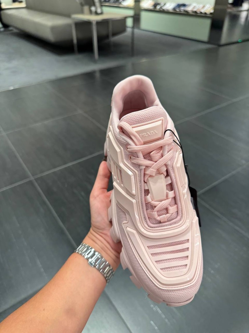 PRADA Sneakers side view - Women's luxury Shoes