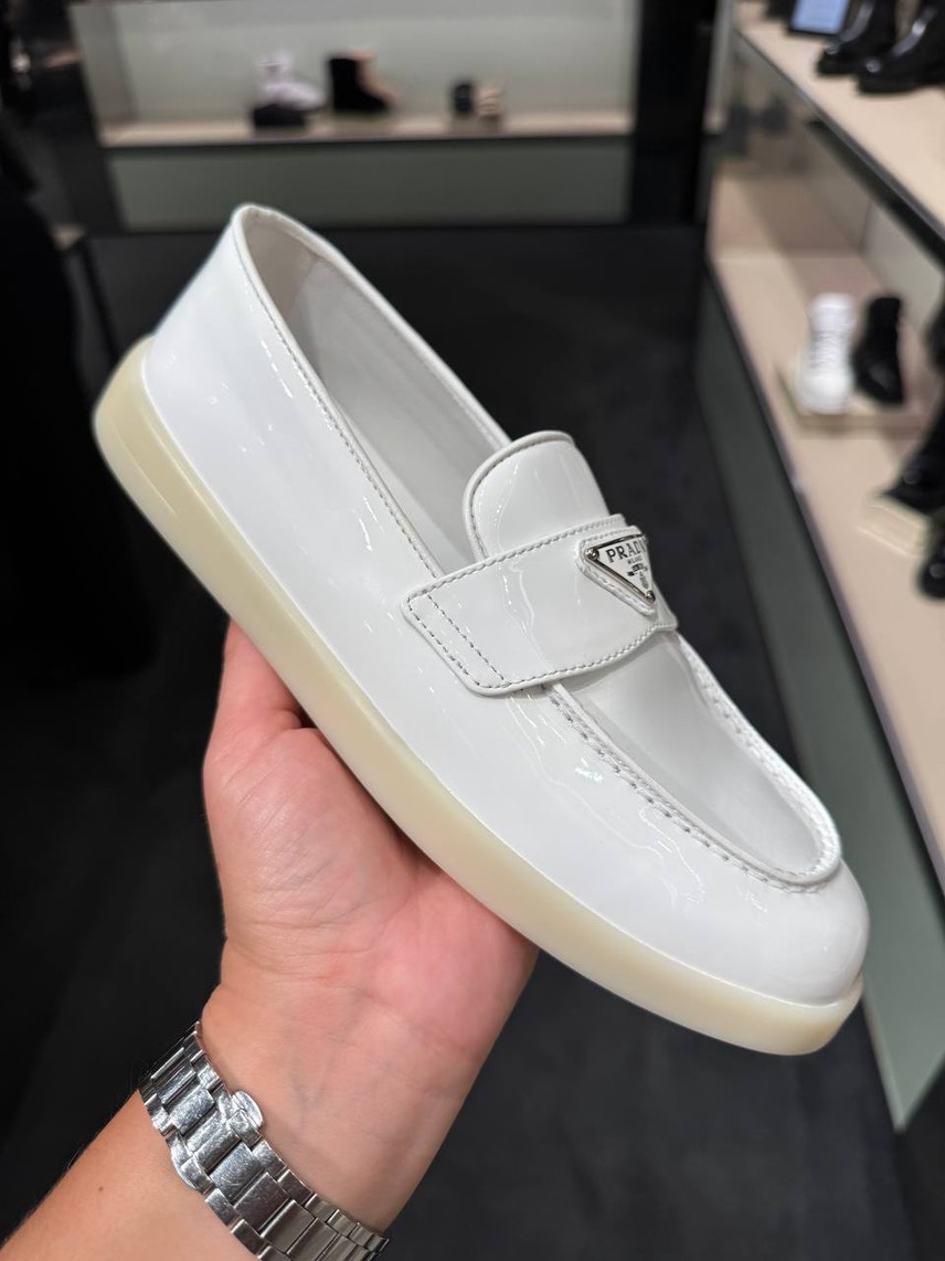 PRADA Loafers front view - Women's luxury Shoes