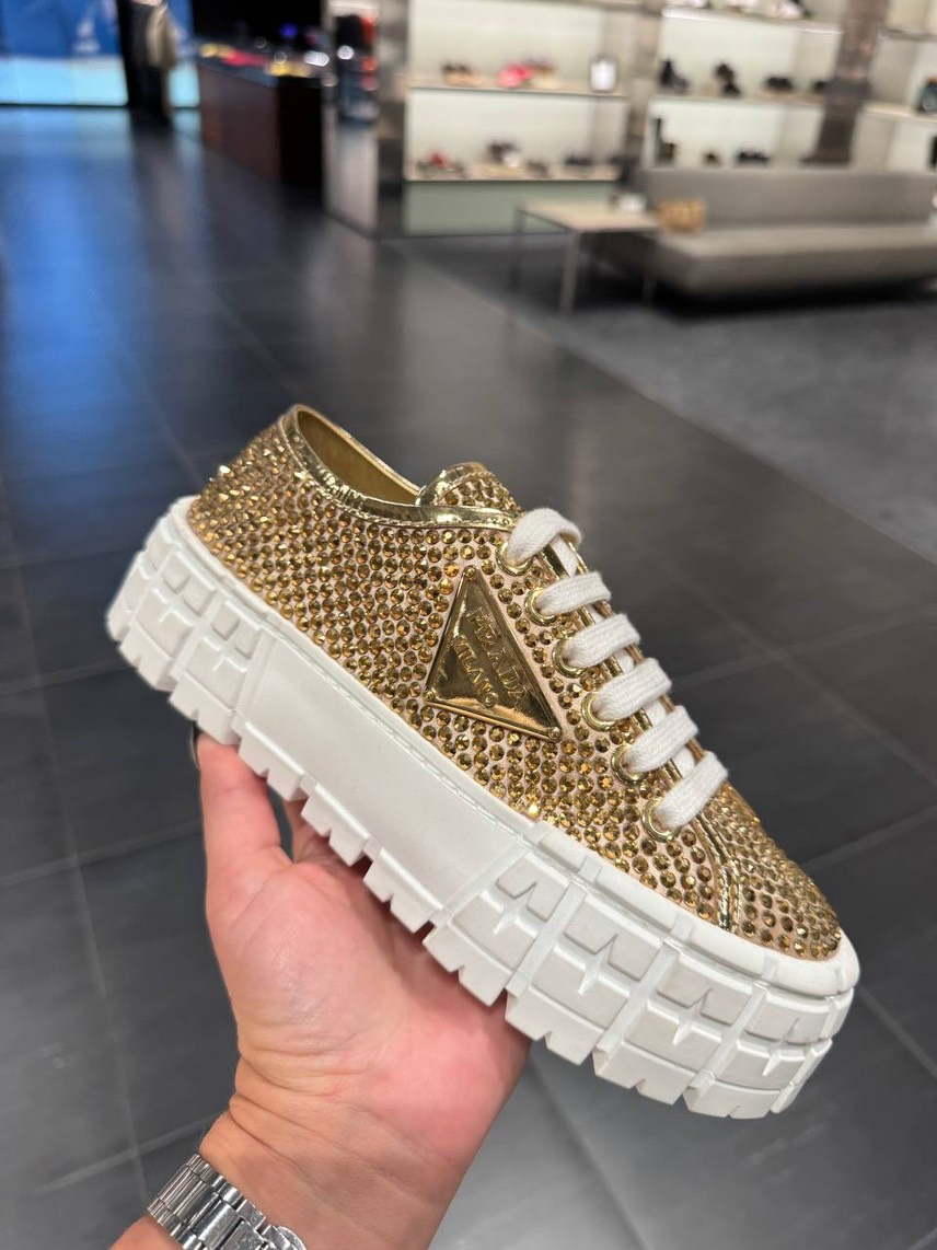 PRADA Sneakers front view - Women's luxury Shoes