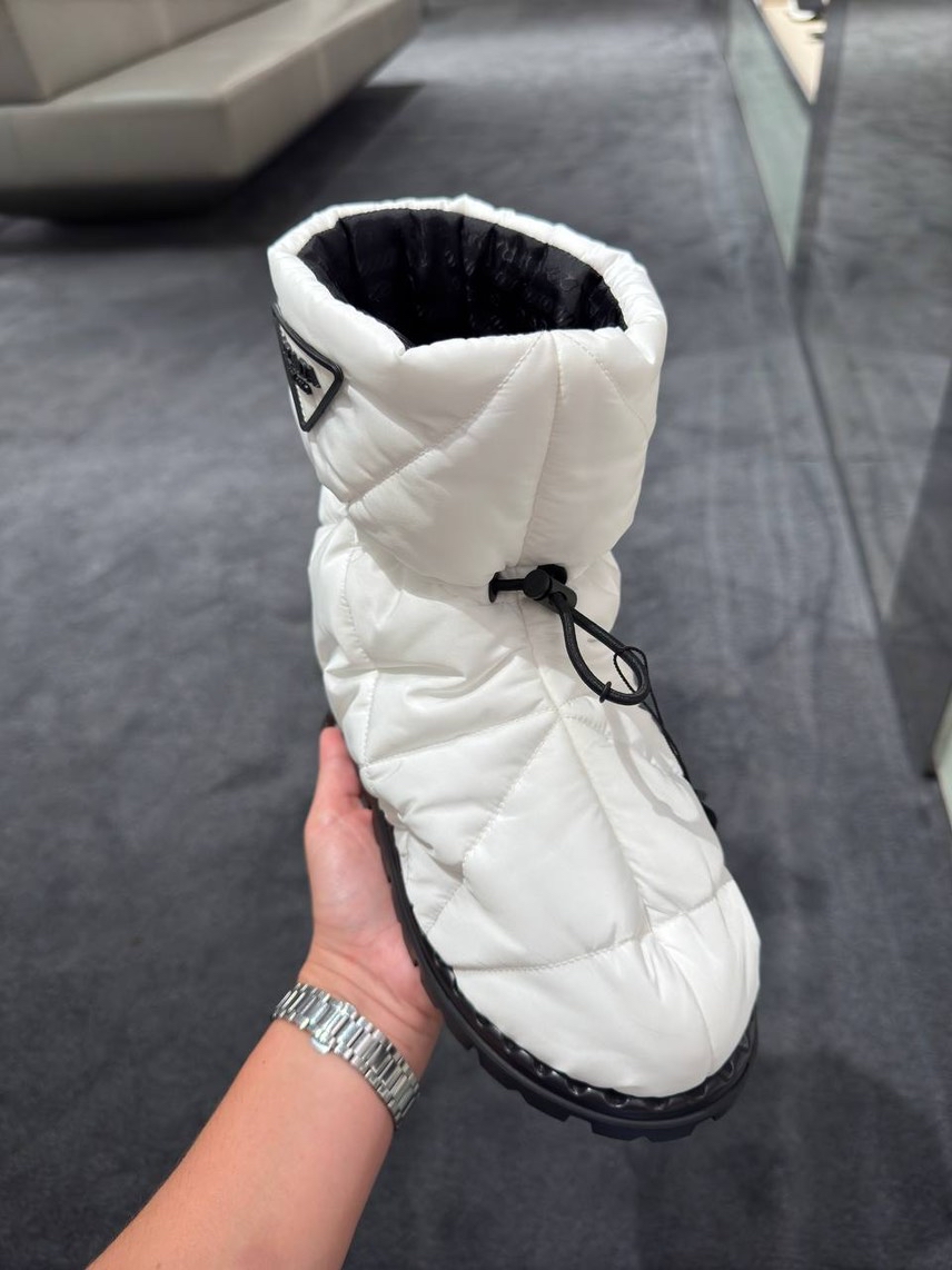 PRADA Boots side view - Women's luxury Shoes