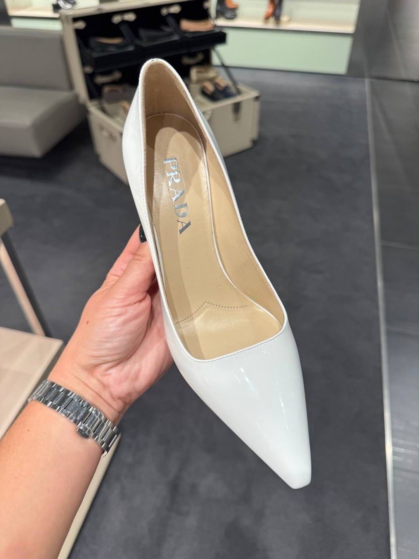 PRADA Pumps side view - Women's luxury Shoes