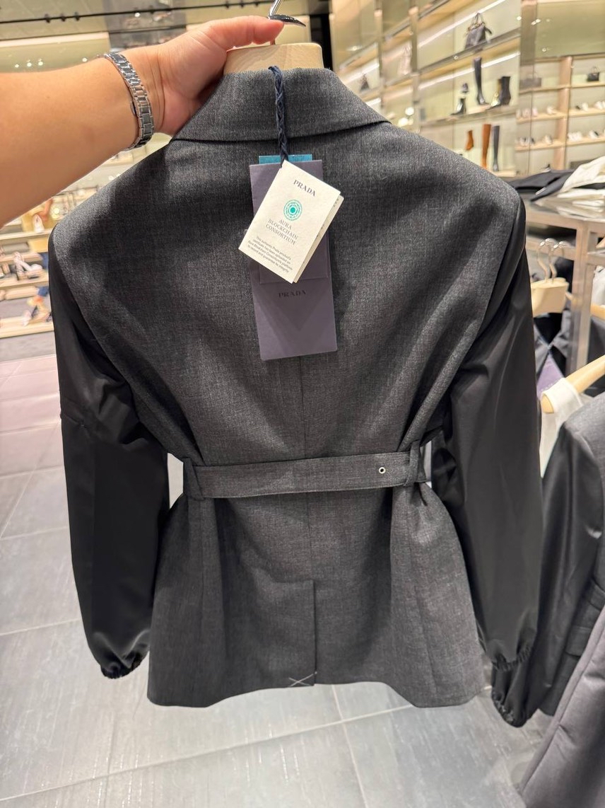 PRADA Jackets side view - Women's luxury Clothes